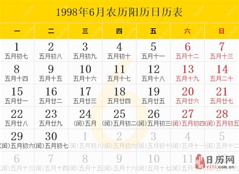 1998年12月22日|1998年日历表,1998年农历表（阴历阳历节日对照表）